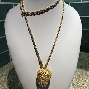 Heart Long Necklace